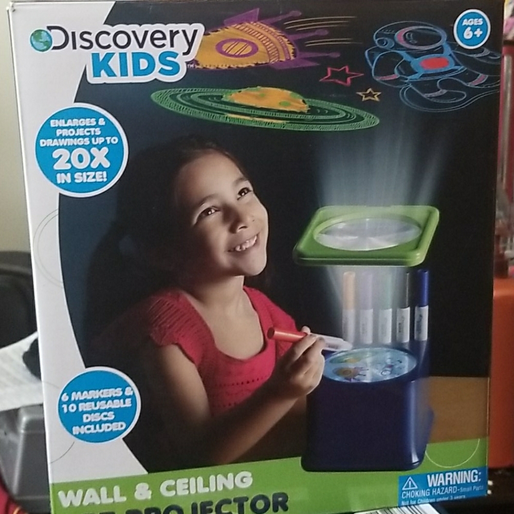 Discovery kids wall and ceiling art projector